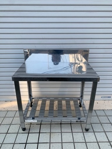 ⑨業務用ステンレス作業台 幅750mm 飲食店