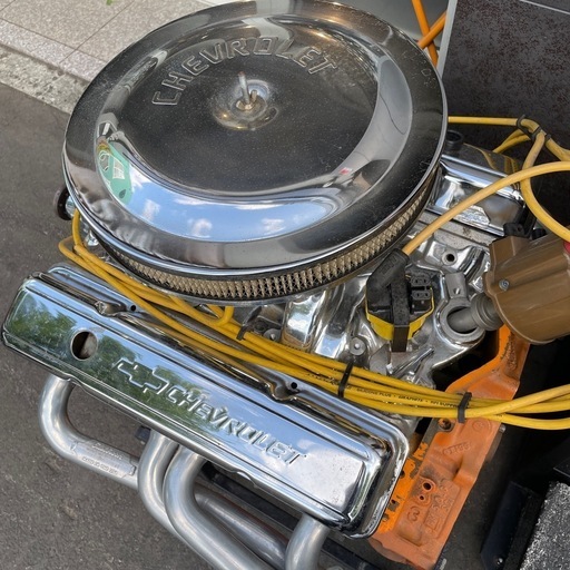 CHEVROLET シボレーエンジンオブジェ（本物）