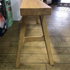 MUJI　木製ベンチの画像