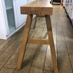 MUJI　木製ベンチの画像