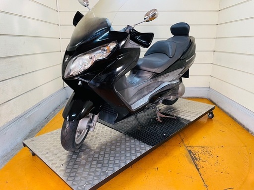 23111km ★始動動画あり★ スカイウェイブ CJ46A ビッグスクーター