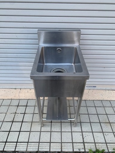 ⑩業務用ステンレスシンク　幅450mm 飲食店