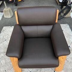 ▼値下げ▼1人掛けソファ いとうEASTWOOD 廃番品 定価20万位 ソファ そふぁ🚚自社配送時💳代引き可🚚(現金、クレジット、スマホ決済対応)の画像