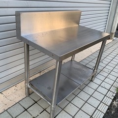 11 業務用ステンレス作業台　幅800mm 飲食店の画像