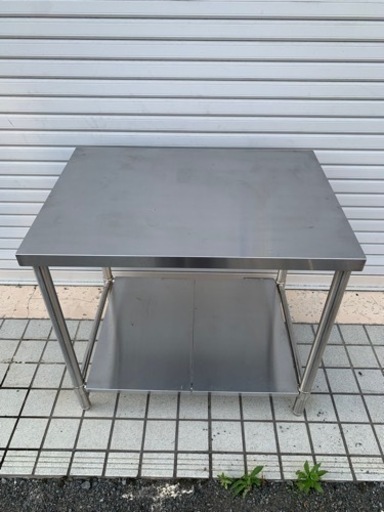 12 業務用ステンレス作業台　幅850 飲食店