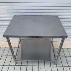 12 業務用ステンレス作業台　幅850 飲食店
