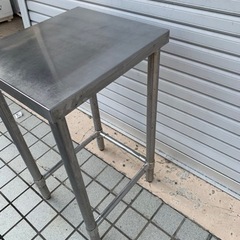 13 業務用ステンレス作業台　幅400mm 飲食店の画像
