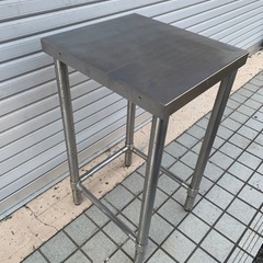 13 業務用ステンレス作業台　幅400mm 飲食店の画像