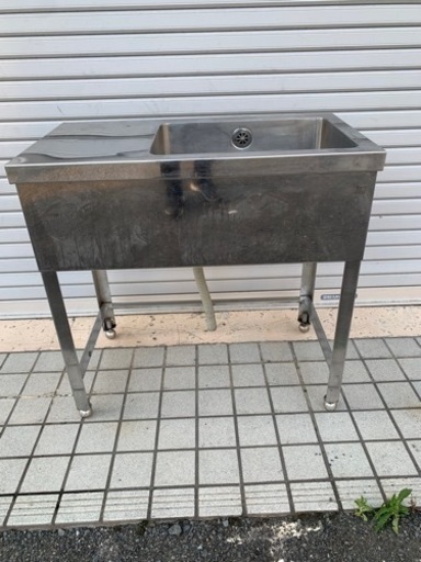 14 業務用ステンレスシンク 幅810mm 飲食店