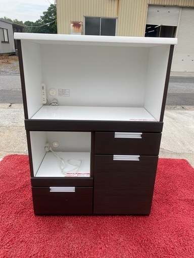 ☆No.m77 レンジボード ダリア 80mrb ニトリ