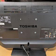TOSHIBA デジタルテレビ（リモコン付き）の画像