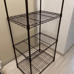 メタルシェルフ　ミニ　ブラウン　ネット決済にしてしまった為終了し...