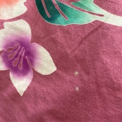 【さが美】　花柄　浴衣 綿100%の画像
