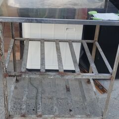 四天王 調理台 か 作業台別館に置いてます サイズ 高さ82cm...