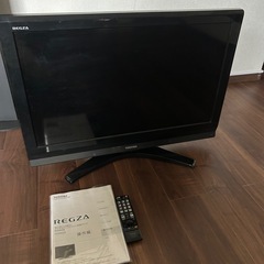 TOSHIBA  REGZA  32型テレビの画像