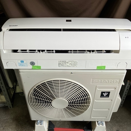 取付込、保証付、シャープ2021年2.2KW6畳用