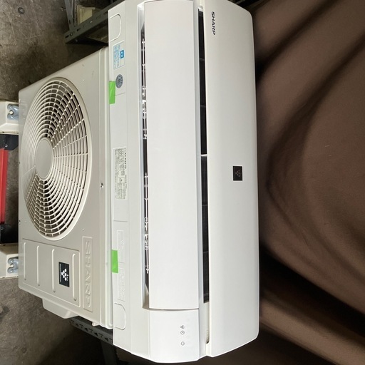 取付込、保証付、シャープ2021年2.2KW6畳用
