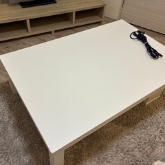 こたつ　ホワイト　テーブル