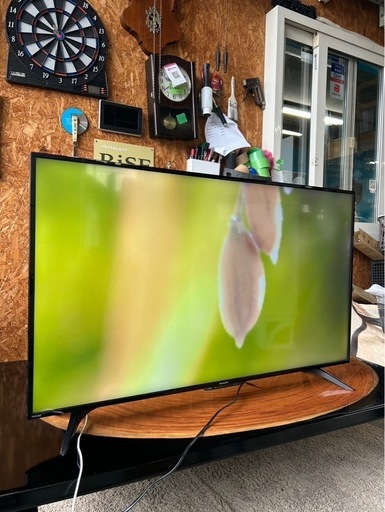E2101   テレビ　SHARP シャープ　AQUOS 50インチ　2019年　リモコン付き