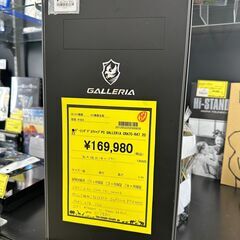 【新入荷情報!!】ゲーミングデスクトップPC　GALLERIA　...