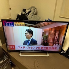 【TOSHIBA】REGZA 43V型　動作確認済み
　の画像