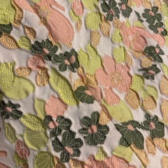 花柄ワンピース(刺繍)