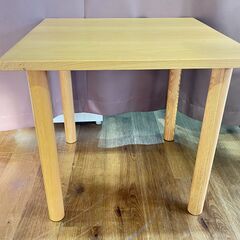 家具 生活家具 無印良品　ダイニングテーブル　ナチュラルの画像