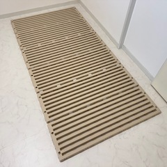 すのこ シングル ベージュ プラスチック
