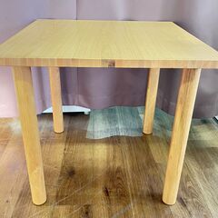 家具 生活家具 無印良品　ダイニングテーブル　ナチュラルの画像