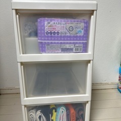 ３段カラーボックス