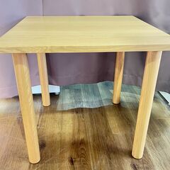 家具 生活家具 無印良品　ダイニングテーブル　ナチュラルの画像