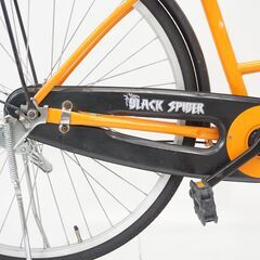 BLACK SPODER 26インチ シティサイクルの画像
