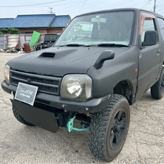 【支払総額10.8万円】かっこいいジムニー！車検令和8年6月社外...