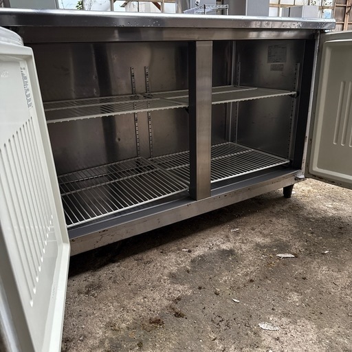 福島工業 コールドテーブル 冷凍庫 100v 327L　YRC-152FM
