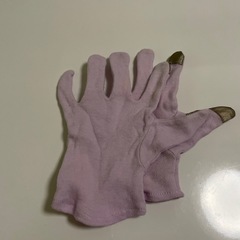 寝る時に使用する手袋