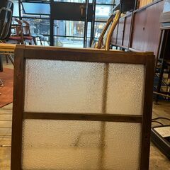 【つぶつぶガラスの建具】（取りに来て頂ける方でお願いします）