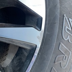 150後期プラドTZ-G 純正ホイールタイヤセットの画像