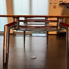 値下げしました❗️美品おしゃれテーブルの画像