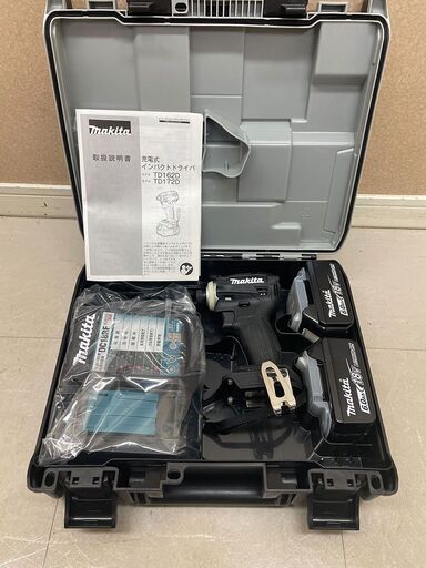 makita マキタ 充電式インパクトドライバ 18V 6.0Ah TD172DRGX B (D6347knxwYM)