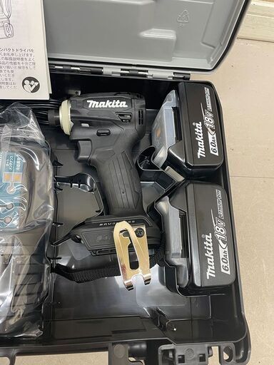 makita マキタ 充電式インパクトドライバ 18V 6.0Ah TD172DRGX B (D6347knxwYM)