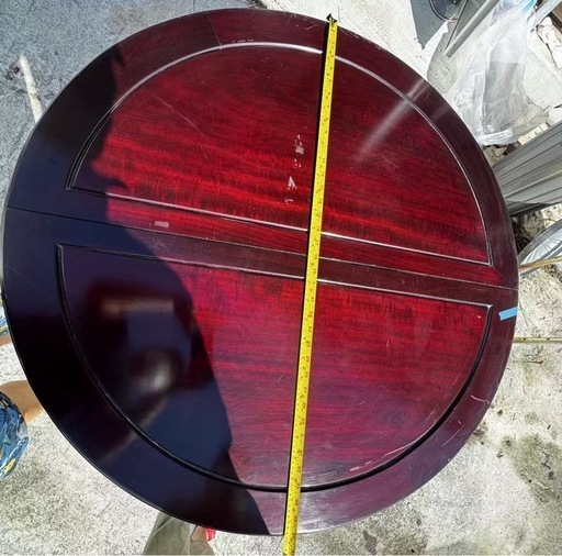 美品，木製、伸縮式テーブル