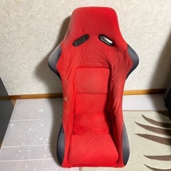 ナニヤワ フルバケ シート 赤 セミバケ 