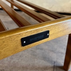 【武蔵小山店】 カリモク60　コーヒーテーブル　ローテーブル　リビングテーブル　木製テーブル　ヴィンテージ 風　ミッドセンチュリー　北欧風　昭和レトロ　家具　インテリア　karimoku　中古家具　おしゃれテーブル　カフェ風　カリモク　テーブルの画像