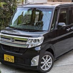 27年タントカスタム黒　検査タップリ検8年3月　