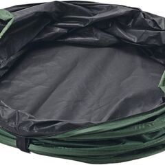 美品 95L 集草バッグ ガーデンバッグ ゴミ入れ ゴミ袋 自立式の画像