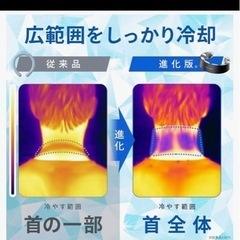  【新品】ルルク クール リング 熱中症対策 グッズ 首ひんやりグッズ【グッドデザイン賞受賞デザイナー設計×最長持続18℃＋2時間の画像