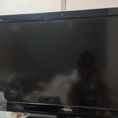HITACHI 32v テレビとドナルドダックDVD4本