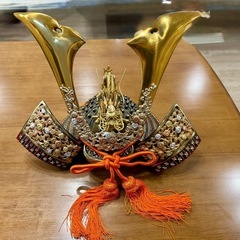 三渓作 大将軍星兜 五月人形 