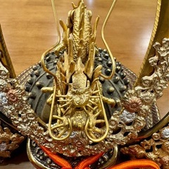 三渓作 大将軍星兜 五月人形 の画像