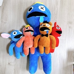 ぬいぐるみ大量 マイクラ Rainbow Friends かわうそ かものはしの画像